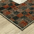 thumbnail image 4 of Woven Trends Pavo - 5774W - Bohemian Style, Patchwork Pattern, Stain Resitant, Living Room, Dining Room, Office, Low Pile Polypropylene Area Rug in Beige - 6' x 9', 4 of 4