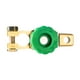 thumbnail image 1 of Interruptor de enlace de terminal de batería de automóvil genérico, encendido y apagado, aislador para vehículos de 12 V Verde, 1 of 9