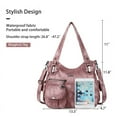 thumbnail image 2 of Angelkiss Women's Handbag Single Shoulder Bag with Detachable Strap Multiple Pockets, 2 of 5