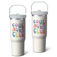thumbnail image 2 of 1pc Aunt 30oz Tumbler with Straw & Handle - Insulated Stainless Steel Cup | Holiday Gift for Man Women (Christmas, Valentine's, Birthday), 2 of 7