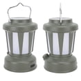 thumbnail image 1 of Camping Lantern, Tent Light Stepless Dimming Solar Powered USB Rechargeable Vintage  For Emergency, 1 of 8