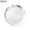 23cm, variant on Homelife Stainless Steel Matte Round Dining Plate Tableware Dessert Pizza Dish Fruit Tray