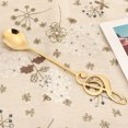 thumbnail image 4 of Stirring Spoon,Stainless Steel Dessert Spoon Musical Note Spoon Spoon Top Tier Quality, 4 of 8