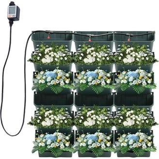 CASTLECREEK Galvanized Steel Herb Garden Wall Planter - Walmart.com