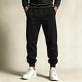 thumbnail image 2 of LWavelet Mens Sweatpants with Pockets Drawstring Elastic Waist Solid Color Jogger Pants Slim Fit Casual Long Pants Trousers, 2 of 7