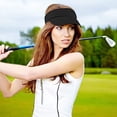 thumbnail image 4 of Viseras para el sol para mujeres y hombres, protección de visera, gorra con visera, gorra deportiva, gorra de ocio, gorras anti-UV, visera para golf, tenis, ropa para correr, deportes, 4 of 5