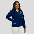 thumbnail image 4 of Women's WEAR by Erin Andrews Navy Houston Astros Vintage Full-Zip Raglan Hoodie, 4 of 5