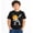 Black-2, variant on Boys Halloween Simple Ghost Speech Bubble Graphic T-Shirt, Cute Spooky Short Sleeve Shirt for Seasonal Wear