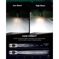 thumbnail image 2 of SCITOO Headlight Assembly Pair Replacement for 2004-2005 for Honda for Acura TSX Models Base Sedan 4-Door Bulbs Not Included, 2 of 5