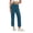 Blue, variant on Womens 25" Petite Pants High Waisted Athletic Pant with Zipper Pockets Travel Golf Work Casual Black XS