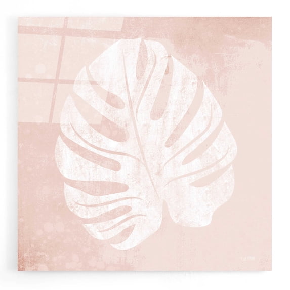 Epic Art 'Blush Fern III' by House Fenway, Acrylic Glass Wall Art, 12"x12"