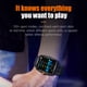 thumbnail image 4 of Smartwatch Sport Smart Watch Pantalla 1 96 Pulgadas 100+ Modos Deportivos para IPhone Android, 4 of 8
