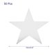 thumbnail image 2 of Recortes de papel Estrella Unique Bargains Confeti Adornos para Cumpleaños Fiesta Aula Boda 5.9 pulgadas Paquete de 50 plata, 2 of 5