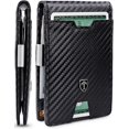 thumbnail image 2 of TRAHOO-Wallet for Men Mens Wallet with Money Clip RFID Slim Minimalist PHOENIX, 2 of 2