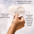 thumbnail image 3 of Sky Organics 100% Organic Cotton Ovals, Makeup Remover Pads, 60 Count, 3 of 9