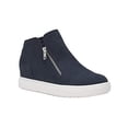 thumbnail image 2 of CUSHIONAIRE Women's Hart Hidden Wedge Sneaker +Wide Widths Available, 2 of 3