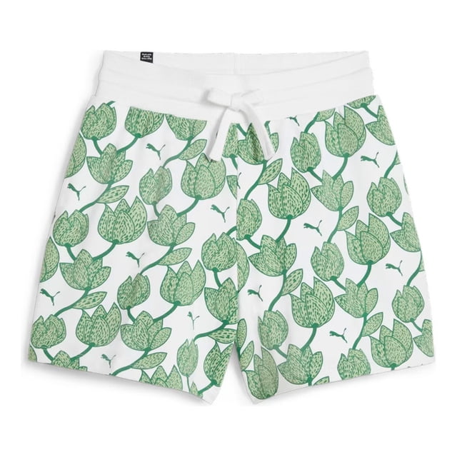 Short Puma Blossom Floral Mujer 67935286 blanco XL