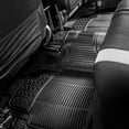 FH GROUP Full Set Vinyl Floor Mats, Black