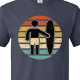 thumbnail image 4 of Inktastic Surfing Retro Sunset for Surfer T-Shirt, 4 of 5