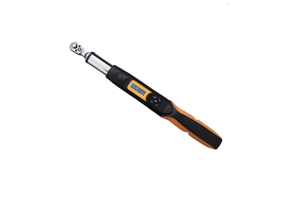 INTBUYING 3/8 " Handheld Digital Torque Wrench Data Store Maximum 135N Buzzer Peak Hold
