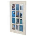thumbnail image 4 of Northlight Weathered Windowpane Collage Picture Frame - for 4" x 6" Photos - 29" - Cream, 4 of 7