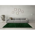 thumbnail image 3 of Ahgly Company Indoor Square Abstract Green Modern Area Rugs, 6' Square, 3 of 4