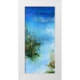thumbnail image 1 of Ewan, Marie 17x32 White Modern Wood Framed Museum Art Print Titled - Translucent Blue 1, 1 of 4