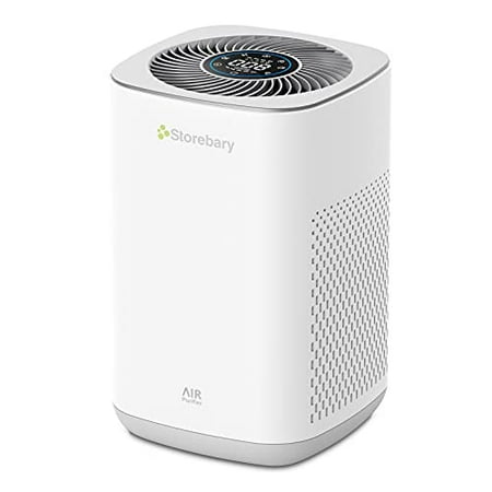 Air Purifier with H13 True HEPA Filter, Air Cleaner for Pets, Allergies, Dust, Pollen, Smoke, Mold, and Odors, C350 Air Purifiers for Home, Large Room, Bedroom, Office by Storebary (B08RMPS17C)
