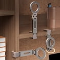 thumbnail image 5 of Soporte Magnético Universal para Teléfono Travel Essential Soporte de Teléfono de Avión Manos con Rotación Flexible para Teléfono Inteligente-Plata, 5 of 5