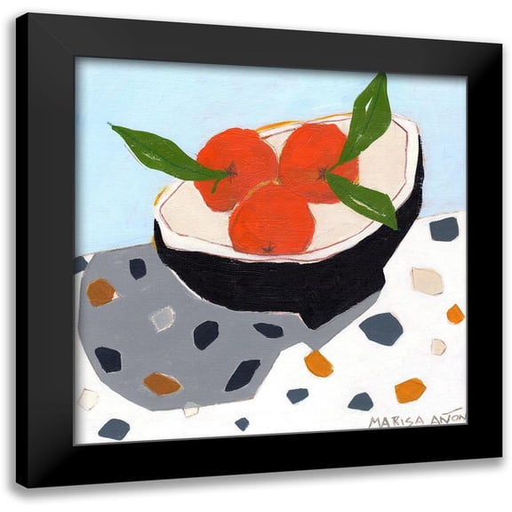 Anon, Marisa 12x12 Black Modern Framed Museum Art Print Titled - Valencia Late