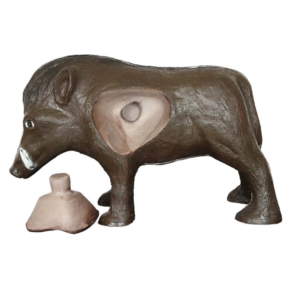 KHAMPA 3D Boar Archery Target for Shooting Archery with Replaceable