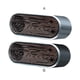 thumbnail image 5 of Sidaley Clip de ventilación para aire acondicionado Interior de coche, ambientador montado en el coche, difusor Universal de fragancia, Paneles de instrumentos para automóviles Gris, 5 of 6