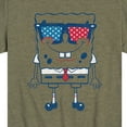 thumbnail image 3 of SpongeBob SquarePants - Flag Fill Sunglasses - Toddler & Youth Short Sleeve Graphic T-Shirt, 3 of 6