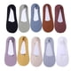 thumbnail image 5 of Zhuge Calcetines delgados de verano, suaves y transpirables, azul oscuro, 5 pares, 5 of 5