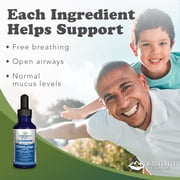 Ridgecrest Herbals ClearLungs Liquid Herbal Wellness Supplement, Orange Flavor Alcohol Free for Adults and Kids, Natural Lung Formula (2 fl oz, 29 Servings)