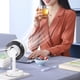thumbnail image 4 of Portable Desktop Fan with Infinitely Adjustable Speed Settings Strong Quiet Airflow for Home Office Bedroom Desk Uso Indoor Outdoor Personal Cooling, Ukhbmc, 4 of 8