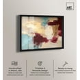 thumbnail image 2 of Crimson Tide I Shadowbox Print Abstract Decor by Art Remedy, Black Frame, 36 x 30, 2 of 6