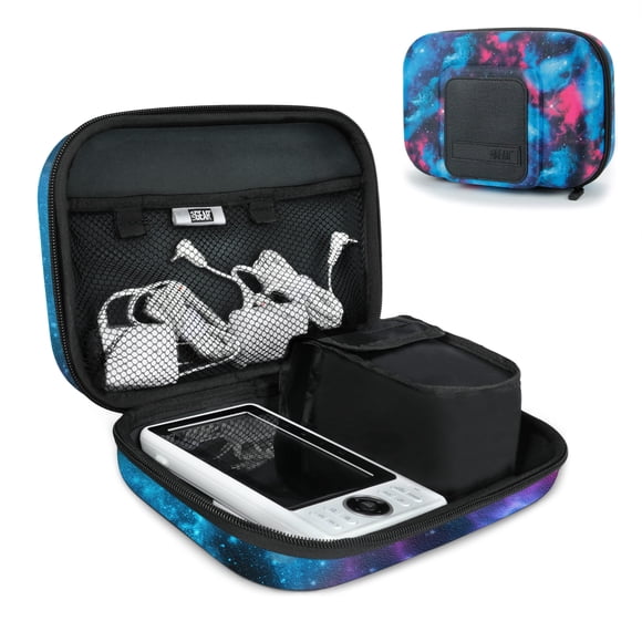 USA Gear Estuche de viaje para monitor de bebé - Estuche para monitor de cámara de bebé compatible con monitor de bebé Vtech, cámara de monitor de video y accesorios con interior personalizable y forr
