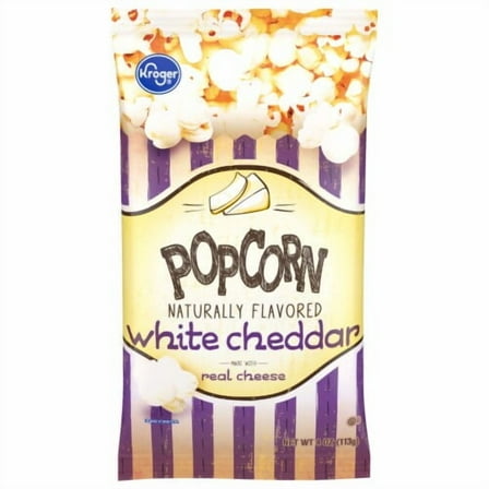 KR White Cheddar Popcorn 4 oz - Pack of 2