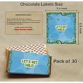 thumbnail image 4 of InkdotpotChocolate Bar Wrapper LabelsForBaby ShowerJungle , Girl/BoyThemeChocolate Bar Wrapper Labels-Pack of 30 PCS(No Candy), 4 of 6