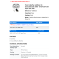 thumbnail image 2 of Front Brake Pad and Rotor Kit - Compatible with 2005 - 2012 Ford F-250 Super Duty 4WD 2006 2007 2008 2009 2010 2011, 2 of 2