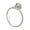 Brushed Nickel, variant on Pfister Brb-Tb0 Tisbury 6-3/16" Wall Mounted Towel Ring - Nickel