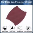 thumbnail image 4 of Unique Bargains 3D Car Door Handle Scratch Protector, 90x100mm Car Door Handle Protective Film Wine Red, 4 Pcs, 4 of 6