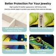 thumbnail image 3 of Frog Travel Portable Jewelry Organizer Box with Earring Holder, Bracelet Holder, and Necklace Organizer for Girls and Women, 3 of 6