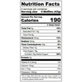 thumbnail image 2 of Katz Gluten Free Muffin Snacks - Fudge Brownie |Gluten Free, Dairy Free, Nut Free, Soy Free, Kosher | (3 Pack, 6.0 Ounce Each), 2 of 4