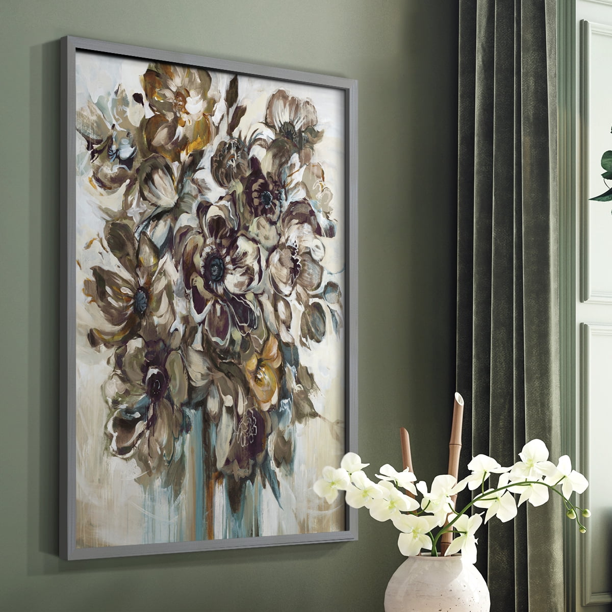 Wild At Heart VI Framed Print in Gray Solid Wood 8 x 10 Framed Print