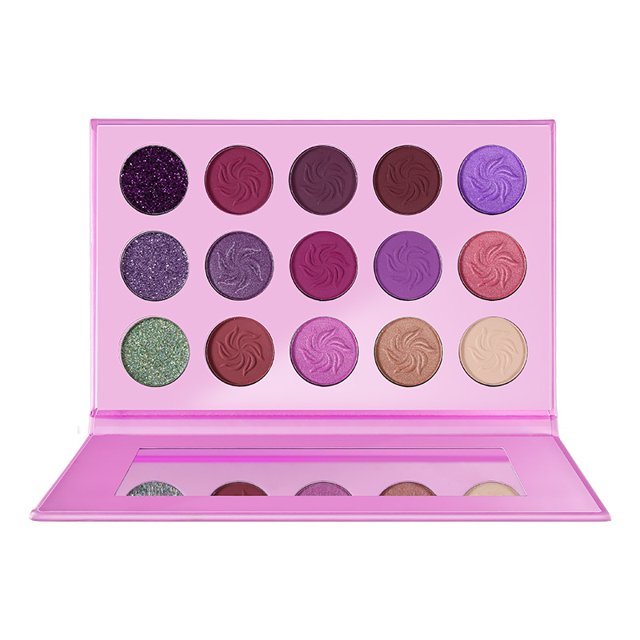 Purple Eyeshadow Palette 16 Color Matte Glitter Highly Pigmented Pro Makeup Palettes Eye shadow