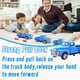 thumbnail image 2 of Agsixzlan Pequeño camión de juguete azul para niños pequeños de 1 a 12 años El camión puede conducir la puerta se puede abrir 1:32 Juguete de coche para niños de aleación para regalo de cumpleaños Dec, 2 of 5