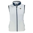 thumbnail image 2 of Women's Cutter & Buck  Oatmeal North Carolina Tar Heels Vault Cascade Eco Sherpa Fleece Vest, 2 of 3