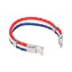 thumbnail image 5 of 3X Pulsera de Joyeria, Brazalete de Bandera Francesa, de Aleacion de Cuero, para Hombres Mujeres, Blanco Rojo Azul, (Anchura 14 mm, Longitud 20 cm), 5 of 8